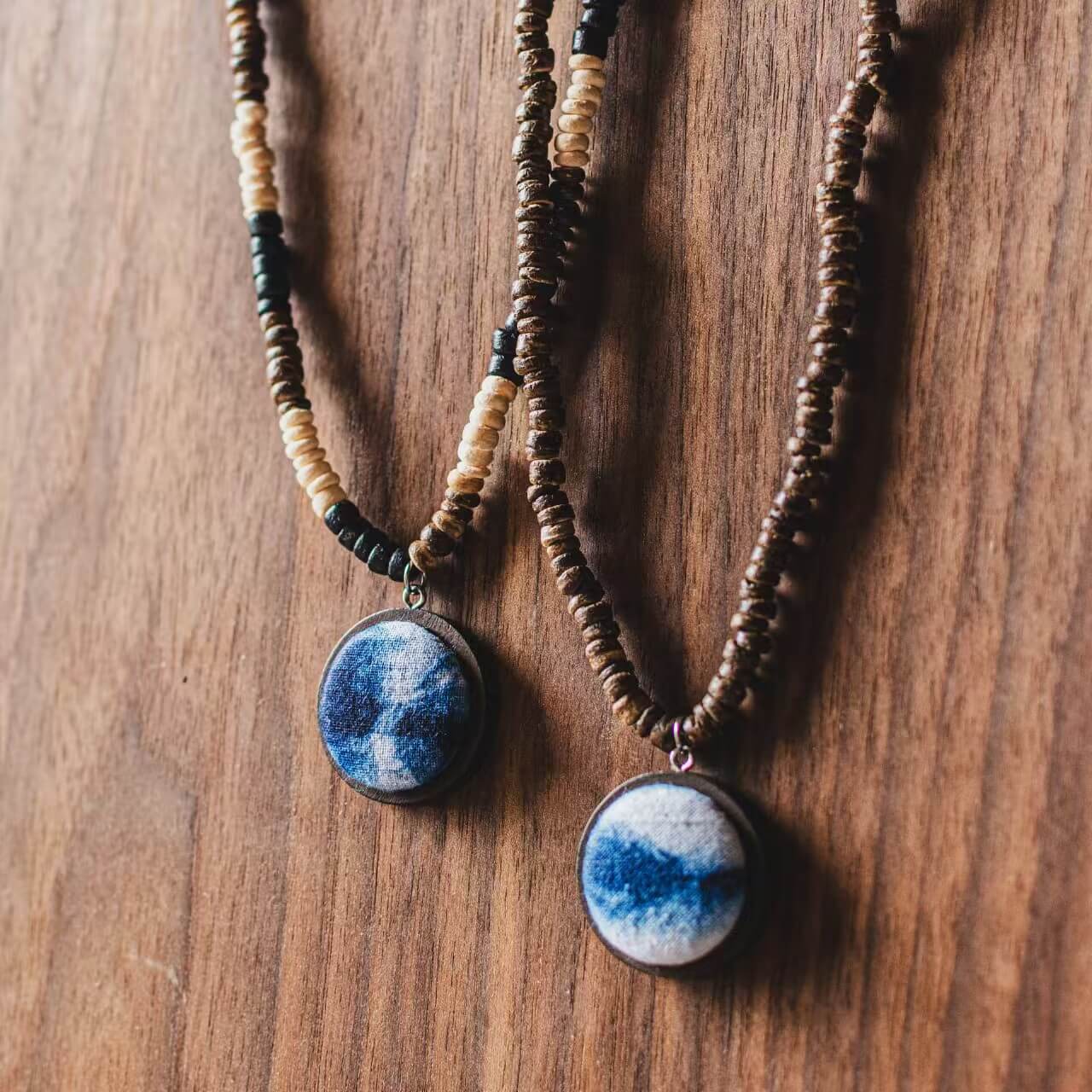 Bohemian Vintage Ethnic Pendant Sweater Necklace - Natural Long Chain - Zyrona WorksZyrona Works028dBohemian Vintage Ethnic Pendant Sweater Necklace - Natural Long Chain