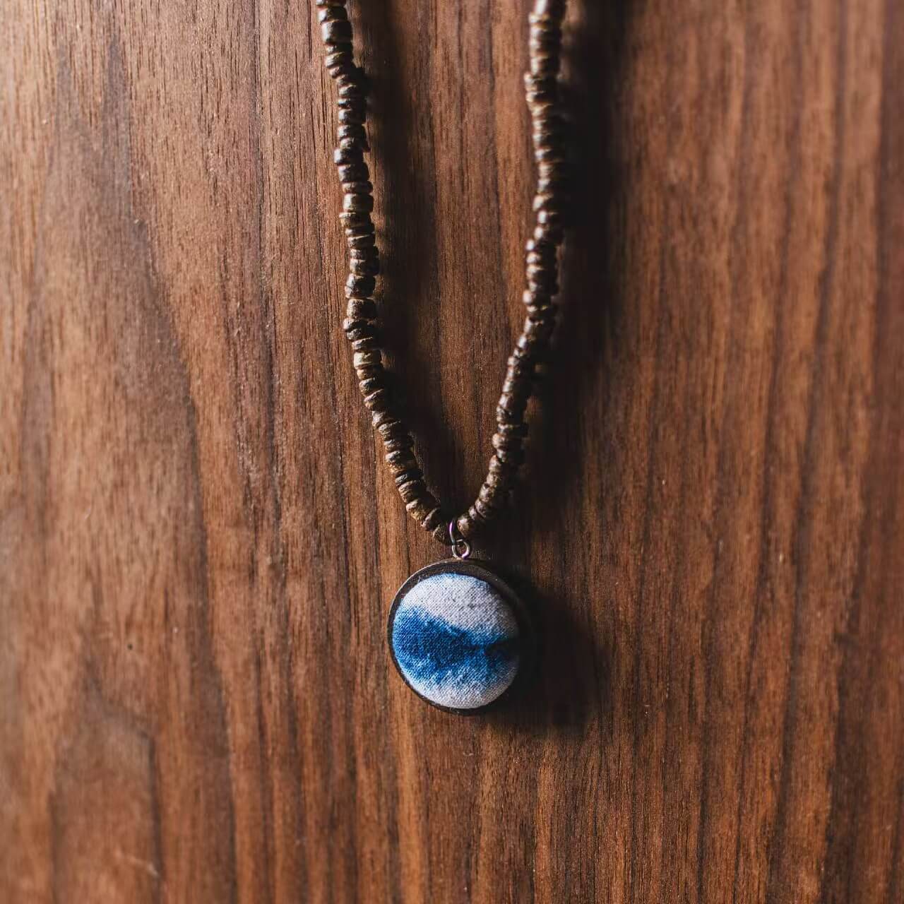 Bohemian Vintage Ethnic Pendant Sweater Necklace - Natural Long Chain - Zyrona WorksZyrona Works028dBohemian Vintage Ethnic Pendant Sweater Necklace - Natural Long Chain