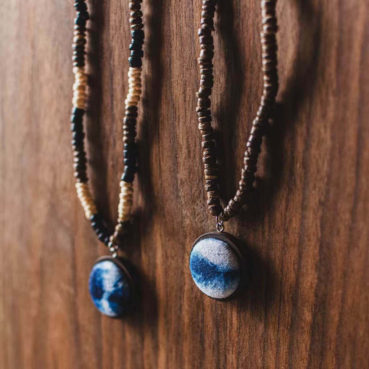 Bohemian Vintage Ethnic Pendant Sweater Necklace - Natural Long Chain - Zyrona WorksZyrona Works028dBohemian Vintage Ethnic Pendant Sweater Necklace - Natural Long Chain