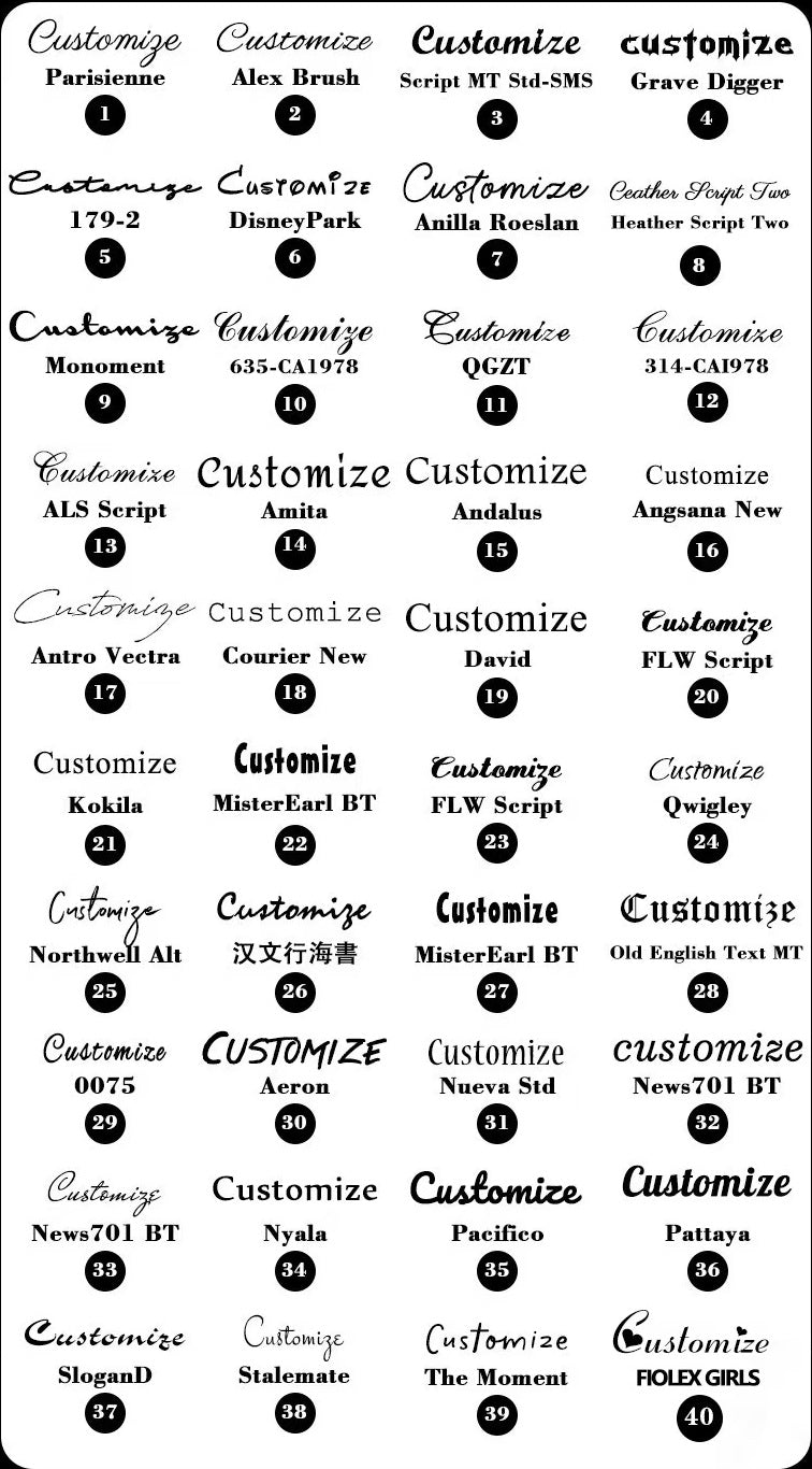 Custom Word Necklace – Express Your Style, Define Your Identity