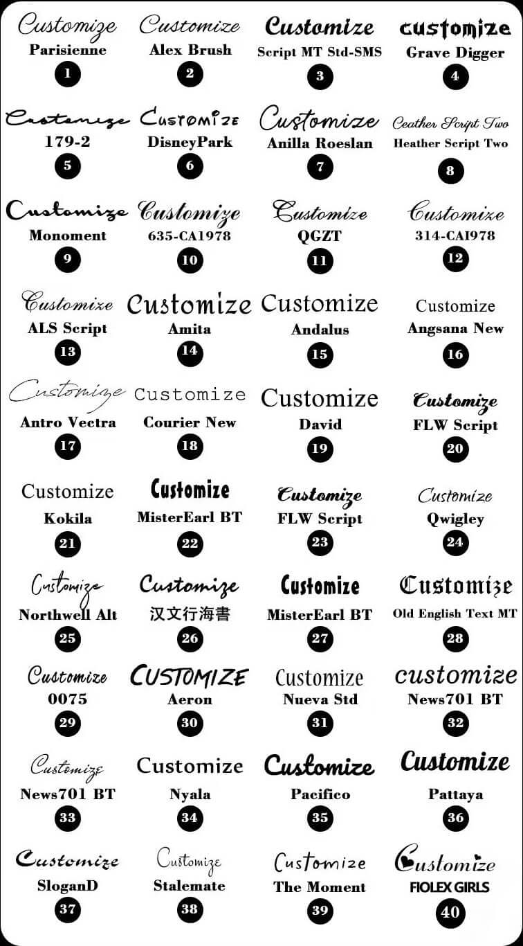 Endless Love Heart Letter Custom Necklace - Zyrona WorksZyrona WorksEndless Love Heart Letter Custom Necklace