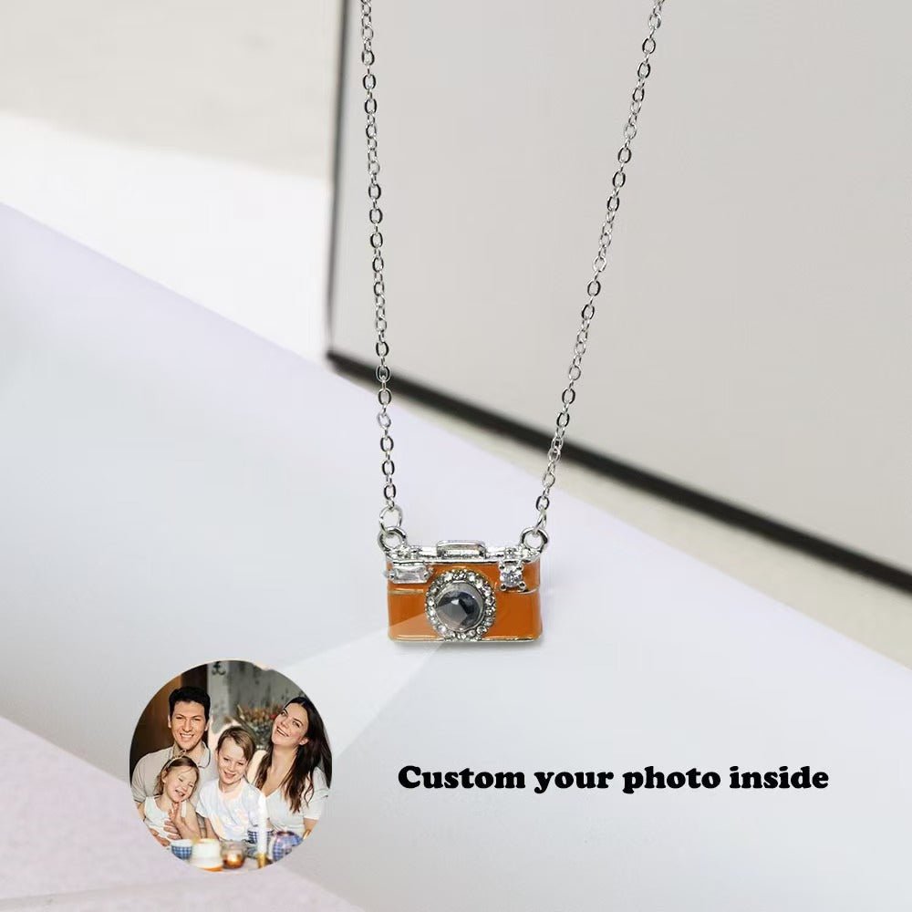 Vintage Photo Projection Pendant - Zyrona WorksZyrona WorksBrownrose goldVintage Photo Projection Pendant