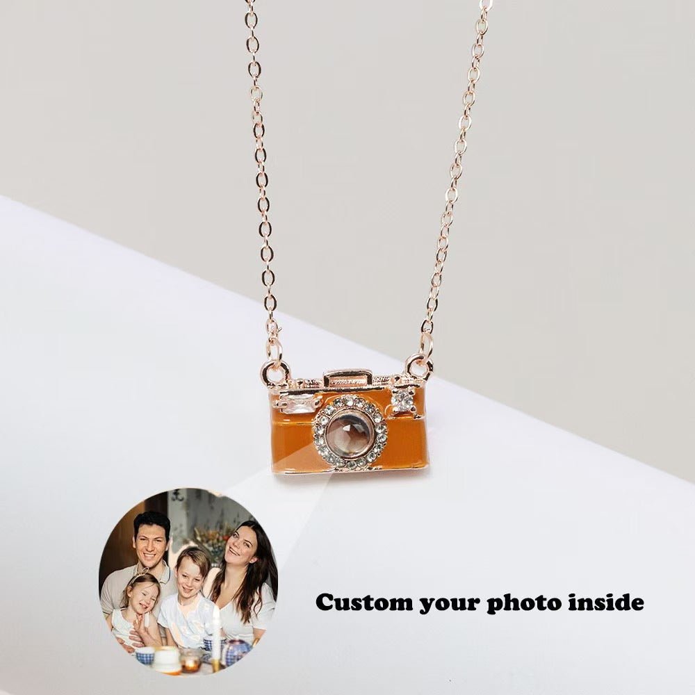 Vintage Photo Projection Pendant - Zyrona WorksZyrona WorksOrangerose goldVintage Photo Projection Pendant